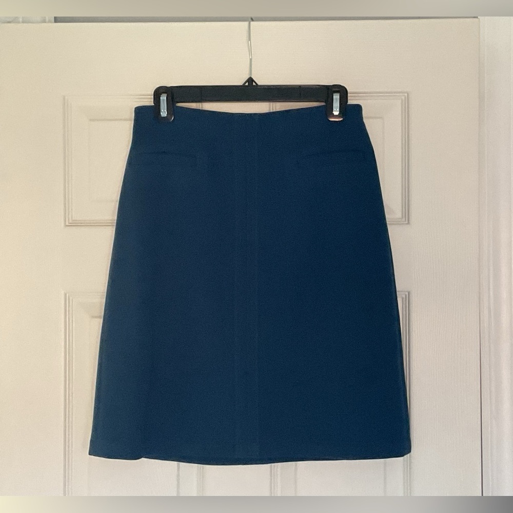 Ann Taylor Teal/Blue Women's Skirt